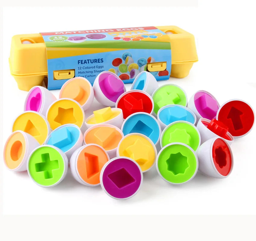 Shape Sorting Matching Eggs