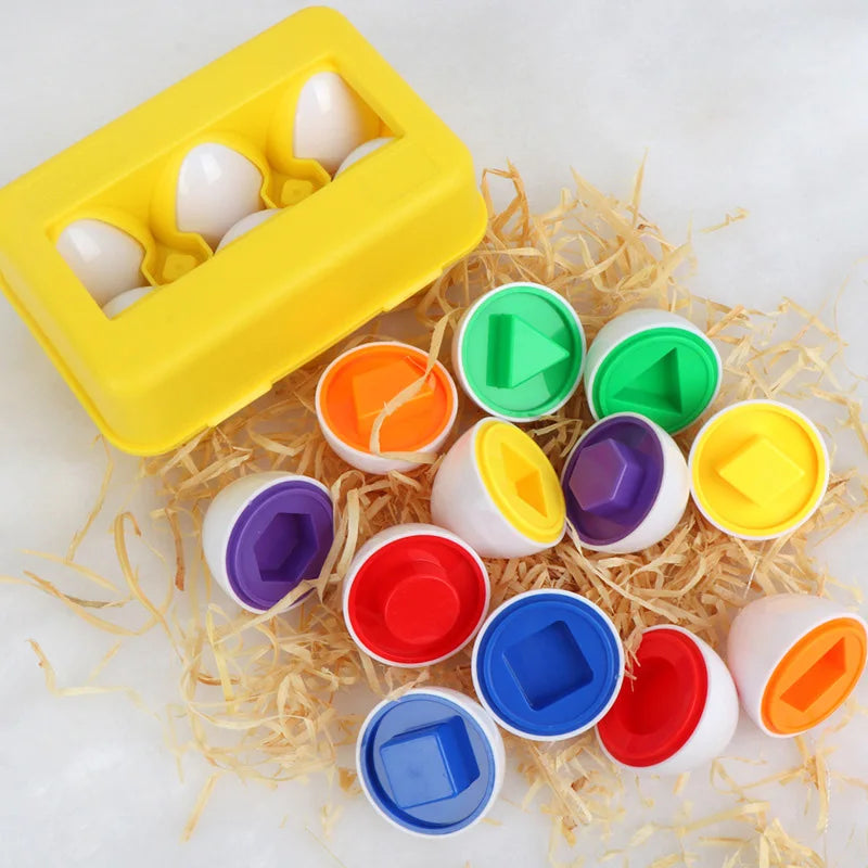 Shape Sorting Matching Eggs