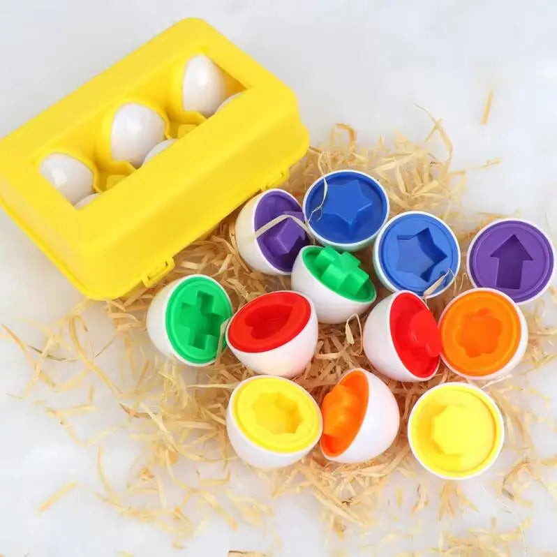 Shape Sorting Matching Eggs