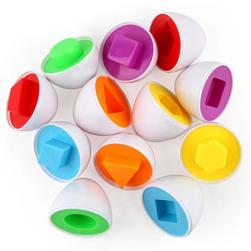 Shape Sorting Matching Eggs