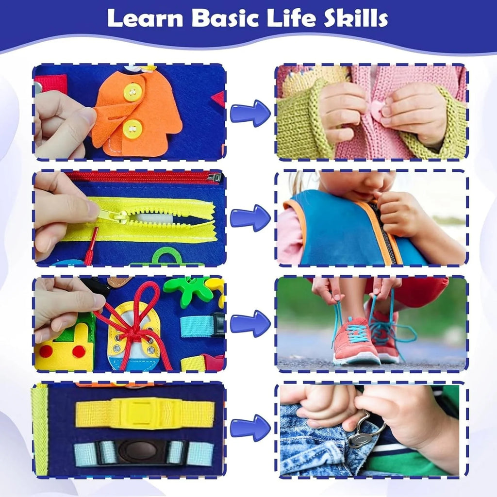 Calm & Go Busy Board activities