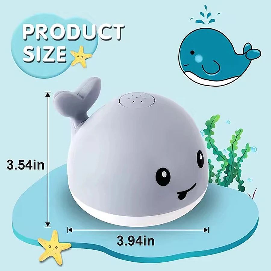Light-Up Whale Bath Toy