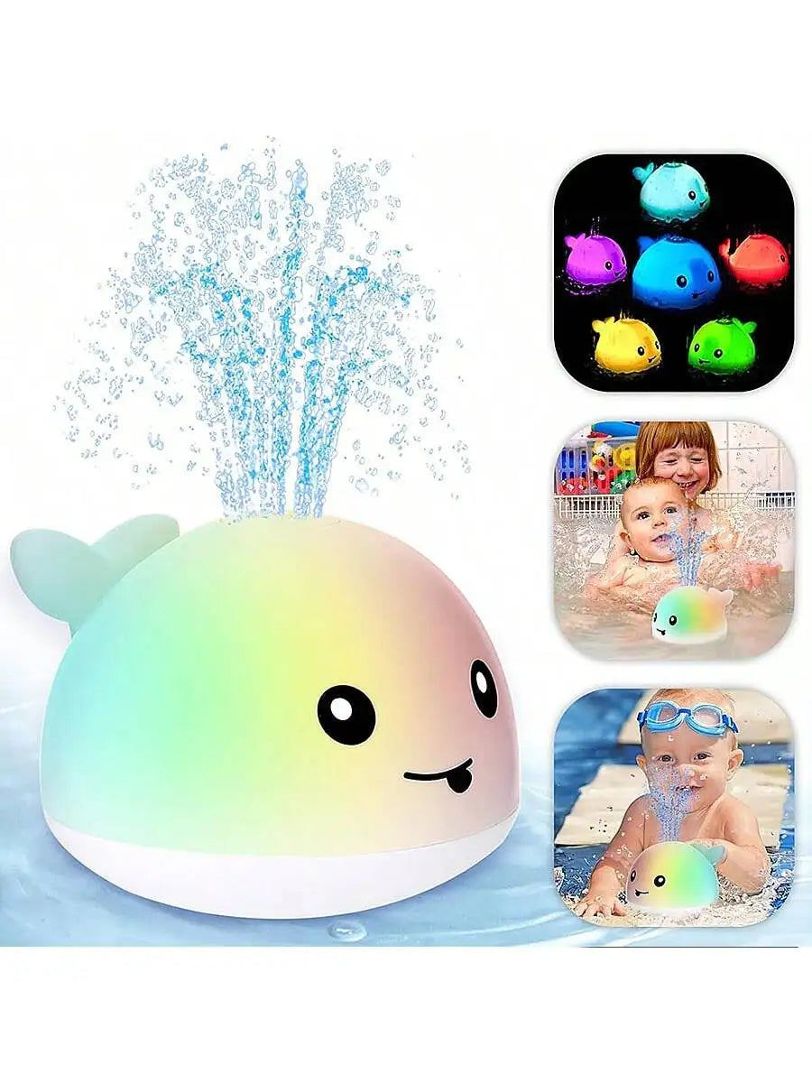 Light-Up Whale Bath Toy