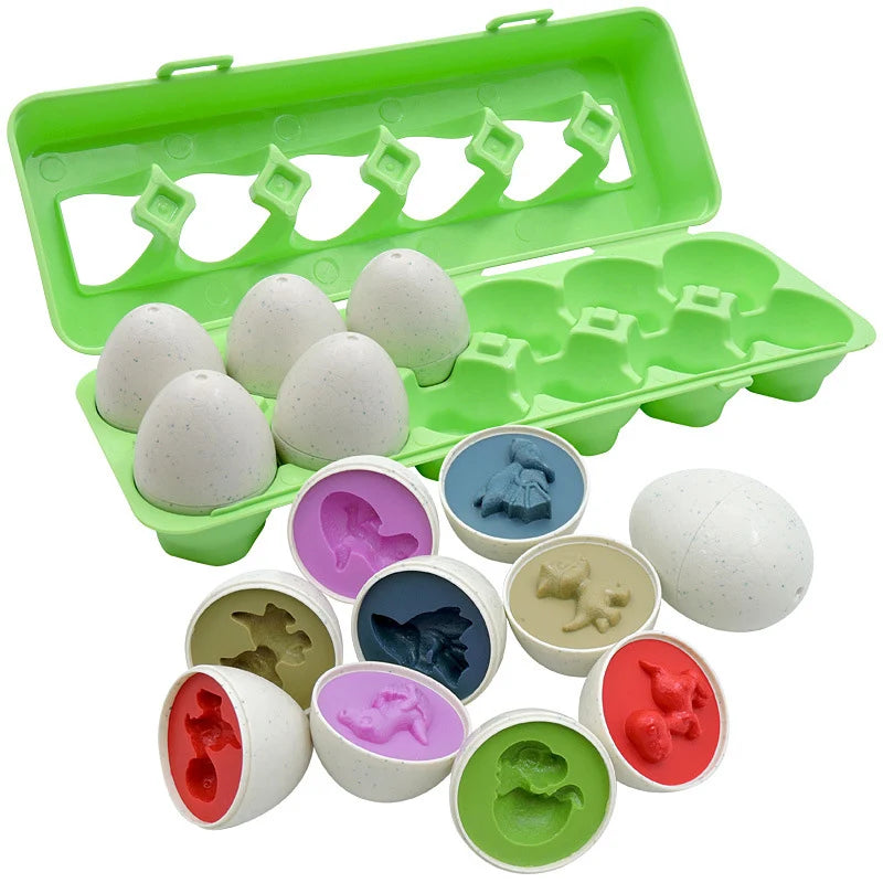 Shape Sorting Matching Eggs