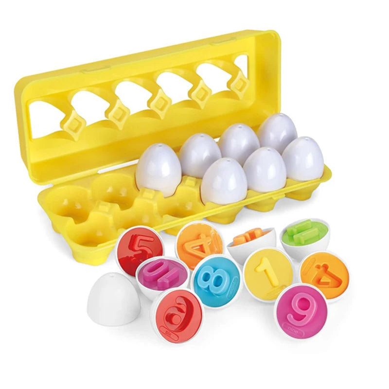 Shape Sorting Matching Eggs