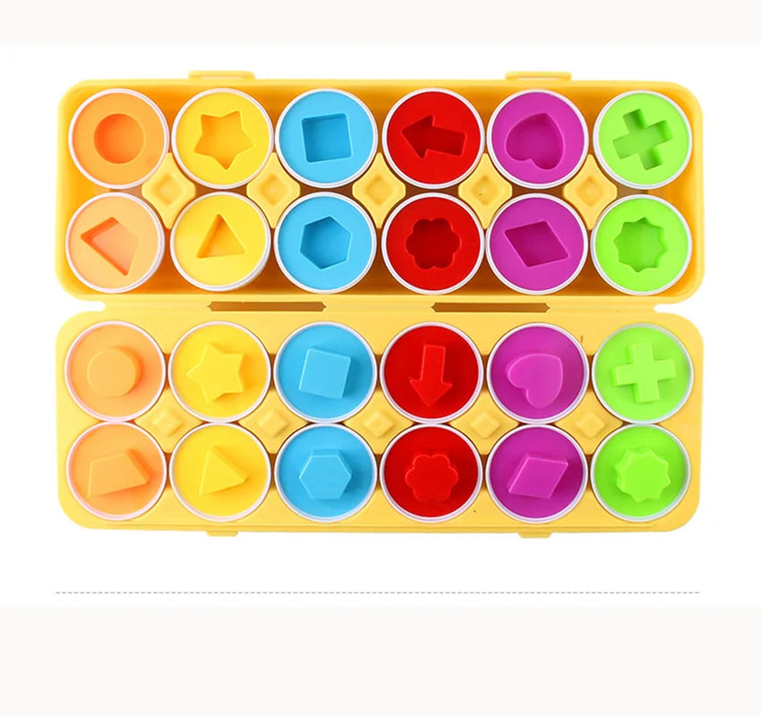 Shape Sorting Matching Eggs