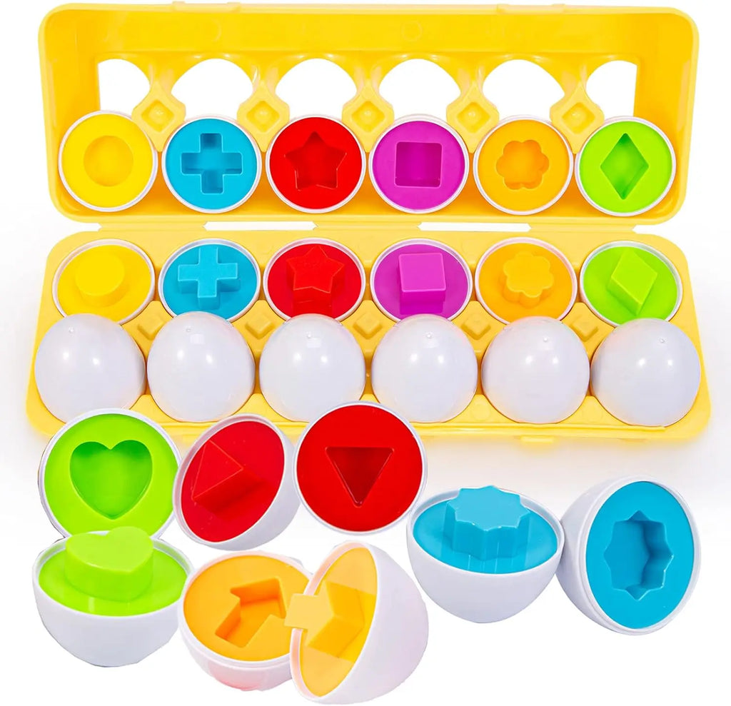 Shape Sorting Matching Eggs