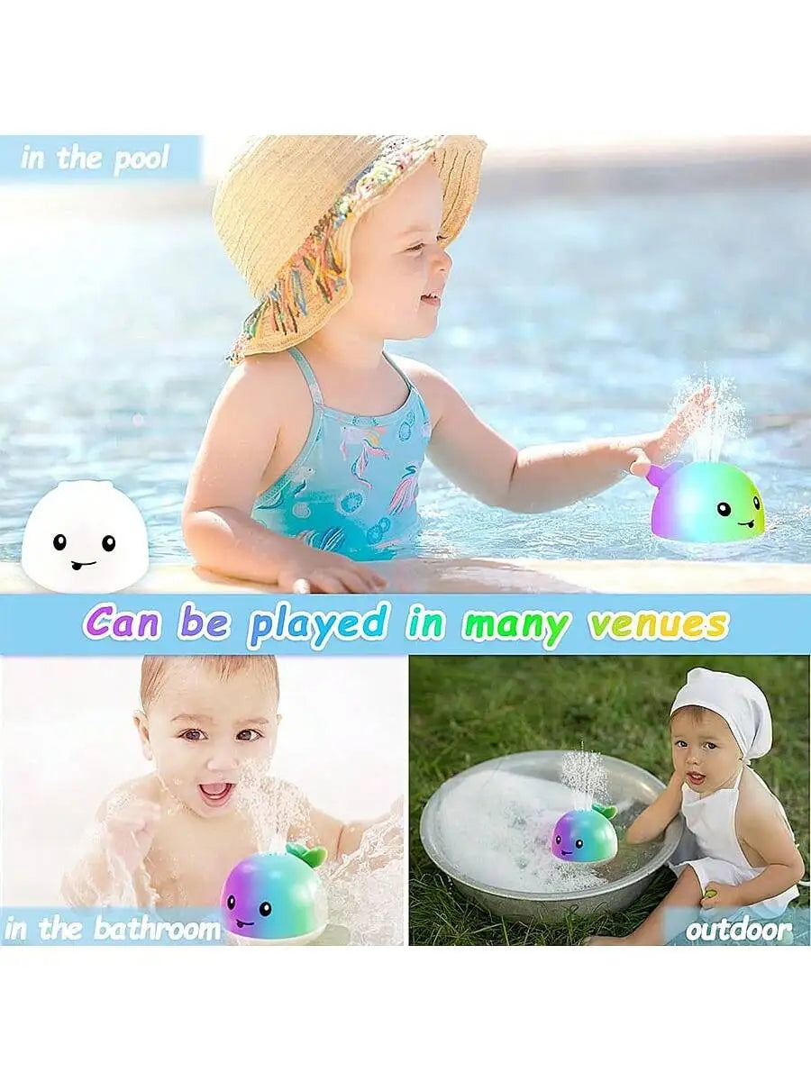 Light-Up Whale Bath Toy