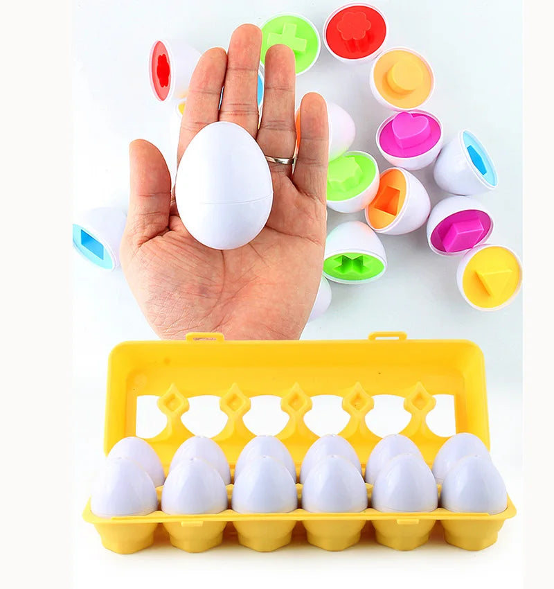 Shape Sorting Matching Eggs