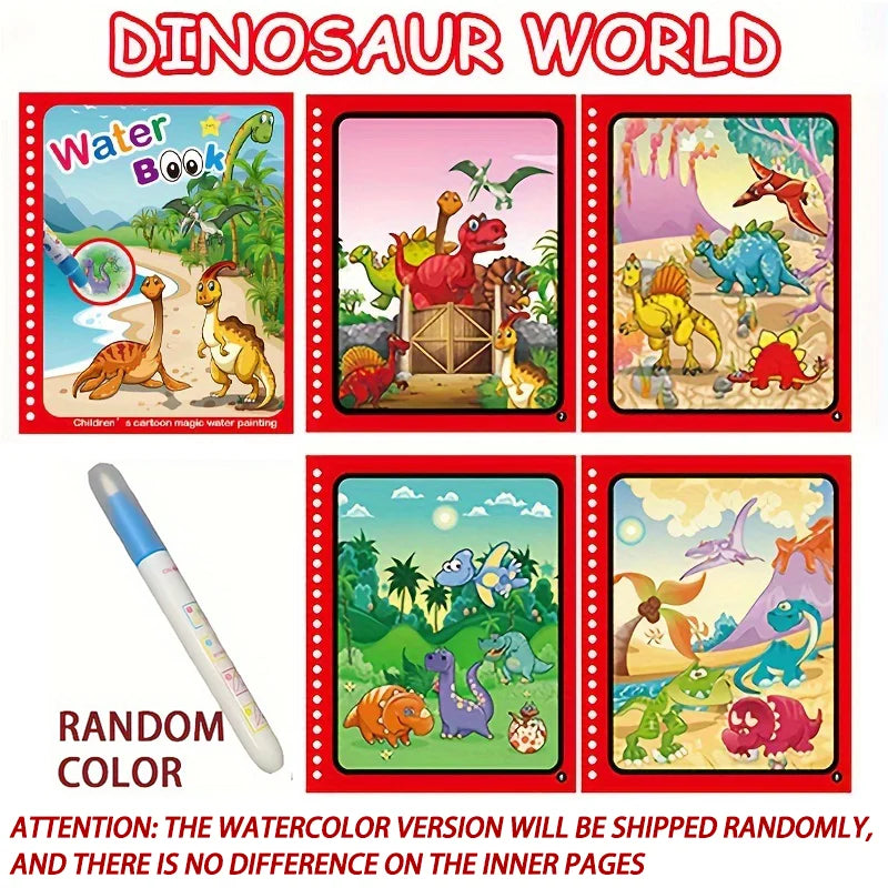 Magic Water Coloring Book